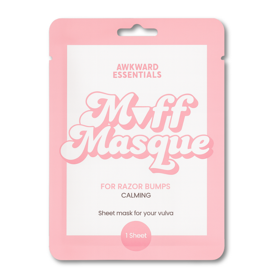 The Muff Masque - Calming. Perfect post-wax or shave.