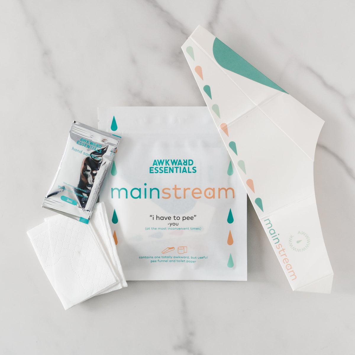 Mainstream 10 pack- Pee Funnel + TP β product photo 7 of 7