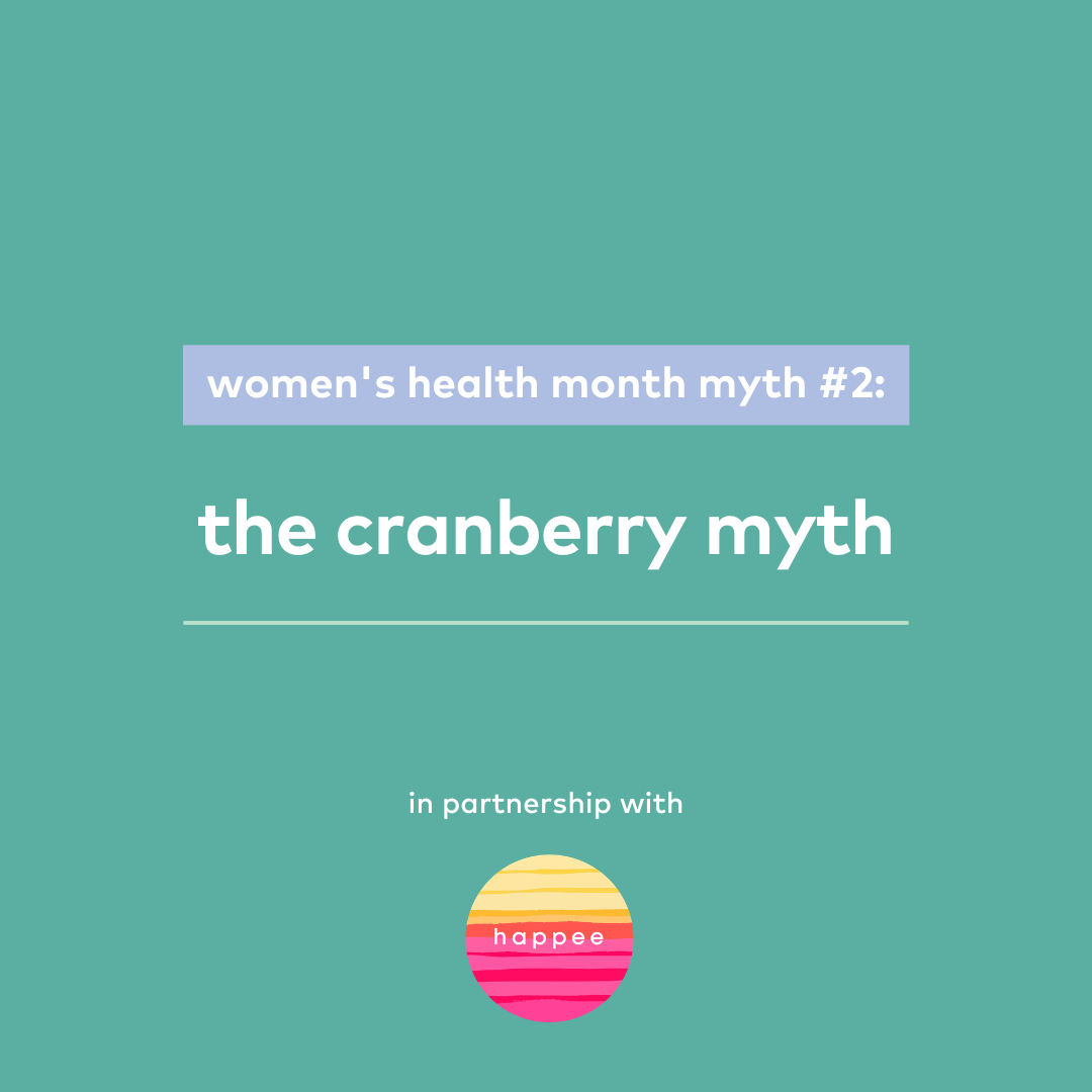 the craberry myth — in partnership with Happee