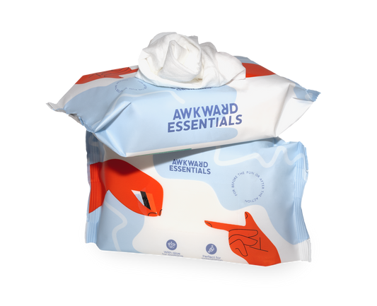 Clean AF Wipes by Awkward Essentials