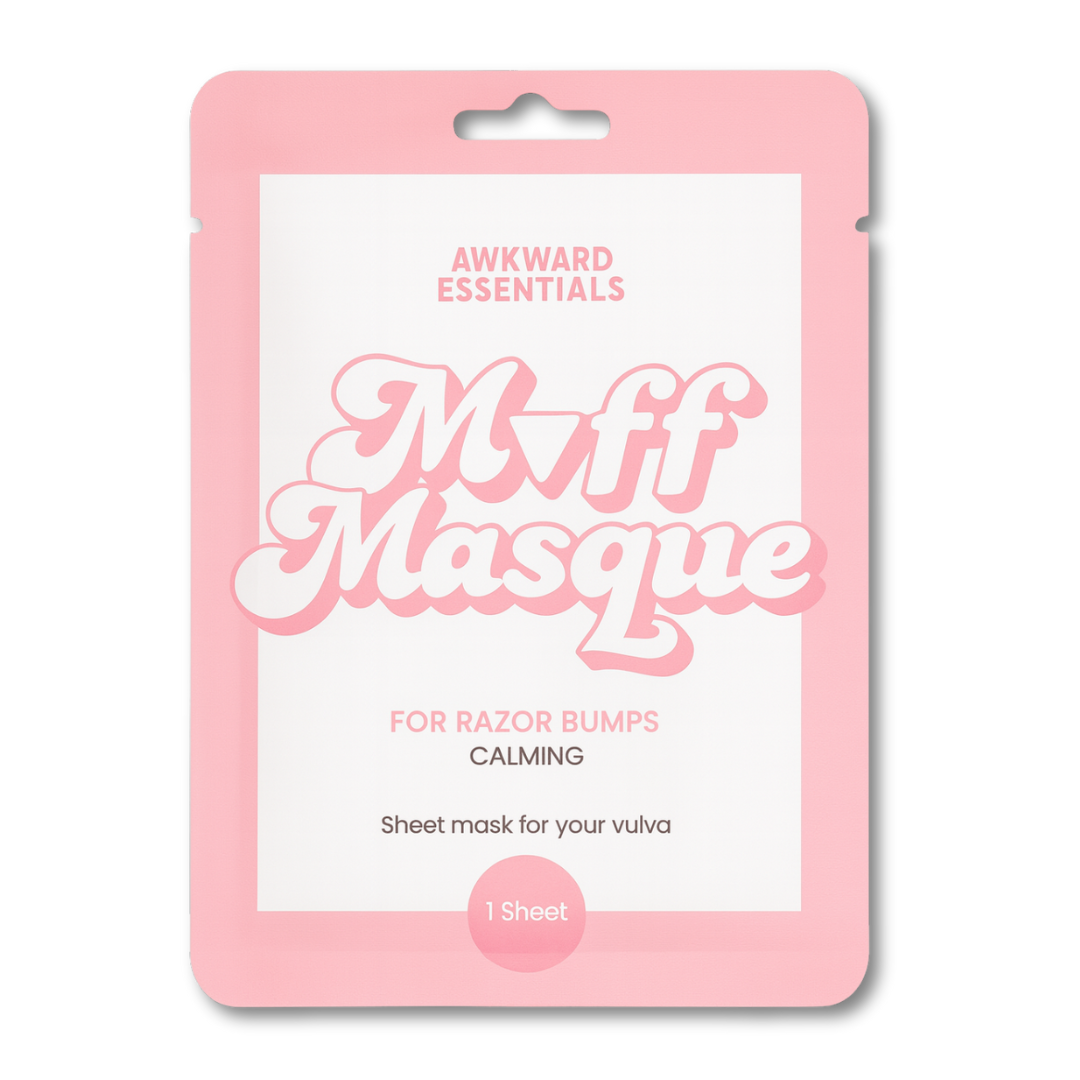 The Muff Masque - Calming. Perfect post-wax or shave.