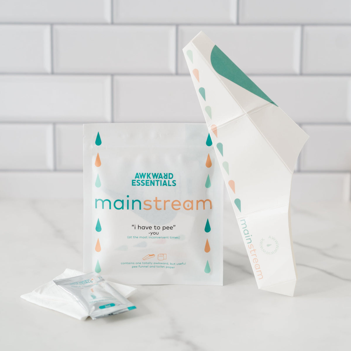 Mainstream 10 pack- Pee Funnel + TP – product photo 5 of 7